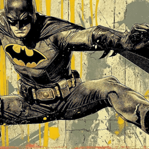 Бэтмен. DC Comics. Общий план. Графика. Иллюстрация